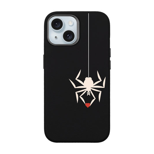 TISSERAND DE LA GRAVITÉ-iPhone 15 Leather Premium Kılıf MagSafe Özellikli