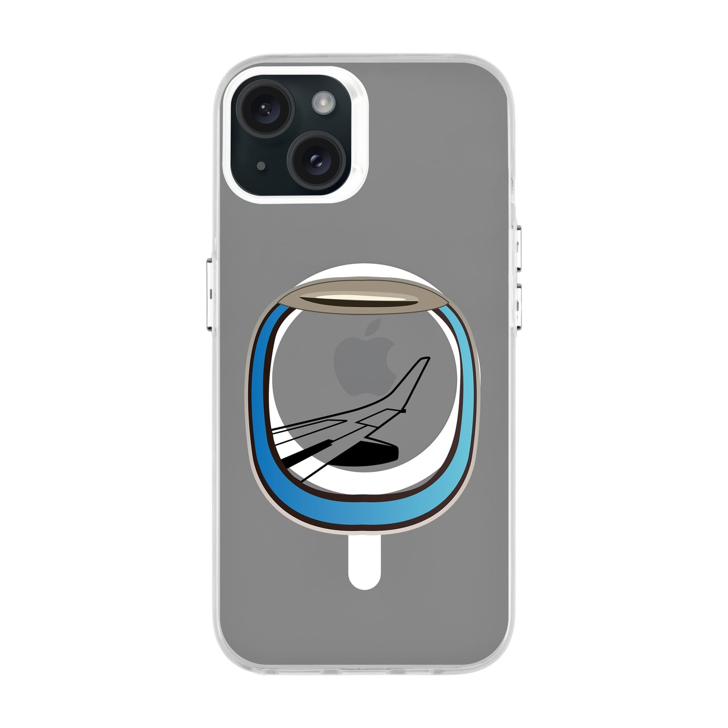 AIRCRAFT WINDOW-Hold Kılıf MagSafe Özellikli - iPhone 15 Plus