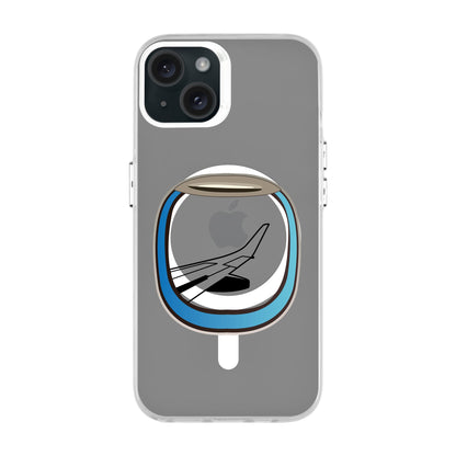 AIRCRAFT WINDOW-Hold Kılıf MagSafe Özellikli - iPhone 15 Plus