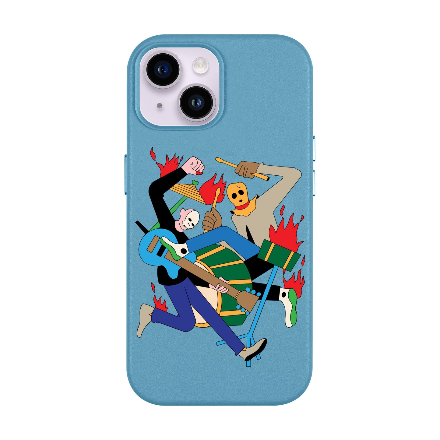 MONSTER MASH-Leather Kılıf MagSafe Özellikli - iPhone 13