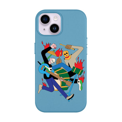 MONSTER MASH-Leather Kılıf MagSafe Özellikli - iPhone 13