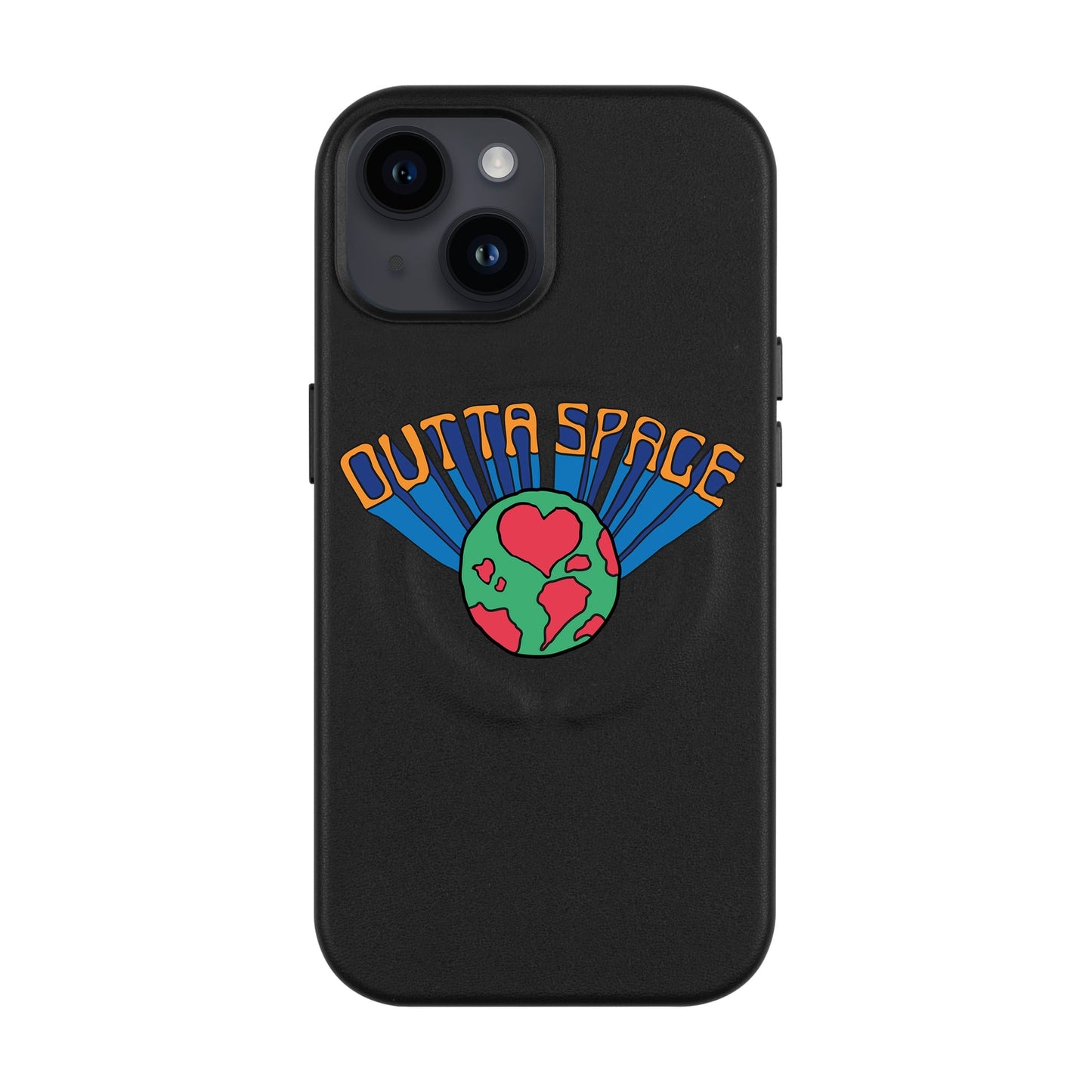 OUTTA SPACE-Leather Kılıf MagSafe Özellikli - iPhone 13