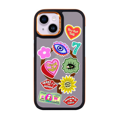 HM STICKERS-iPhone 14 Dark Kılıf MagSafe Özellikli
