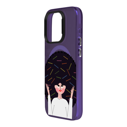 TANGLES OF HAPPINESS-Hold Kılıf MagSafe Özellikli - iPhone 15 Pro Max