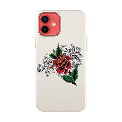 DRY ROSE-iPhone 12 Mini Leather Kılıf