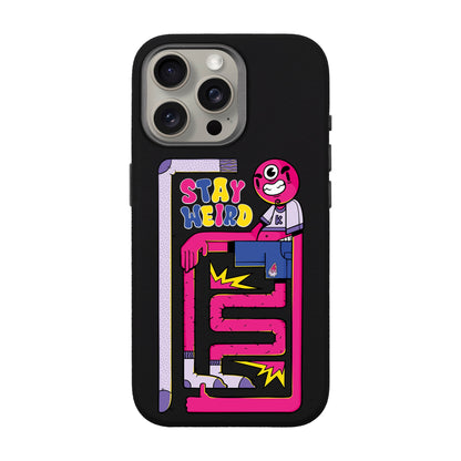 OG TOOTHY-iPhone 15 Pro Max Leather Premium Kılıf MagSafe Özellikli