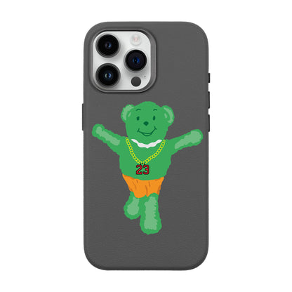 GREEN BEAR-iPhone 14 Pro Max Leather Premium Kılıf MagSafe Özellikli
