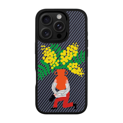 VASE-iPhone 16 Pro Plaid Kılıf MagSafe Özellikli