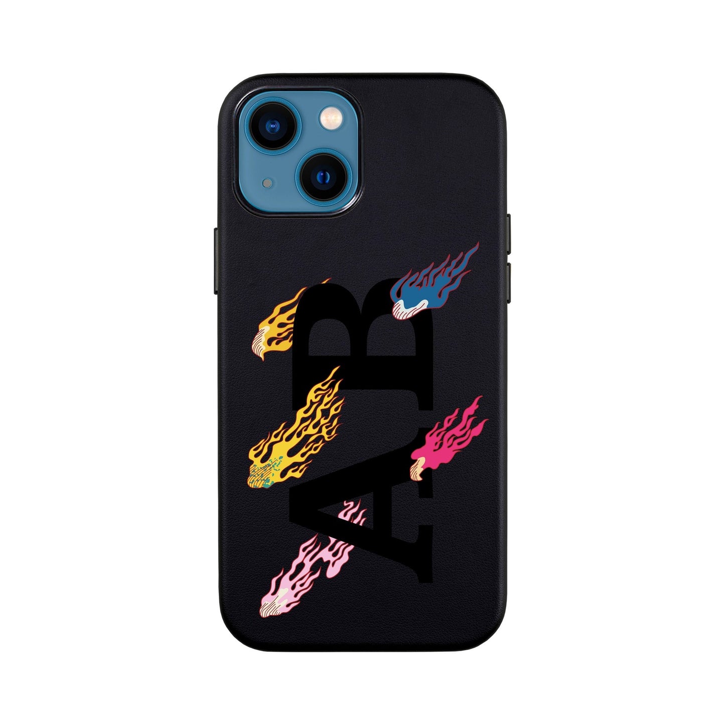 SHOOTİNG STAR KİŞİSELLEŞTİRİLMİŞ-iPhone 13 Mini Leather Kılıf