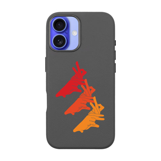 BUNNY MARCH-iPhone 16 Plus Leather Premium Kılıf MagSafe Özellikli