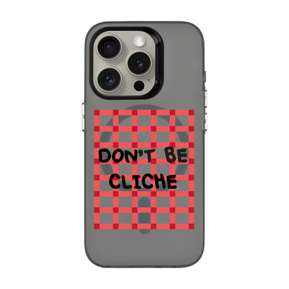 DON'T BE CLICHE-iPhone 15 Pro Hold Kılıf MagSafe Özellikli