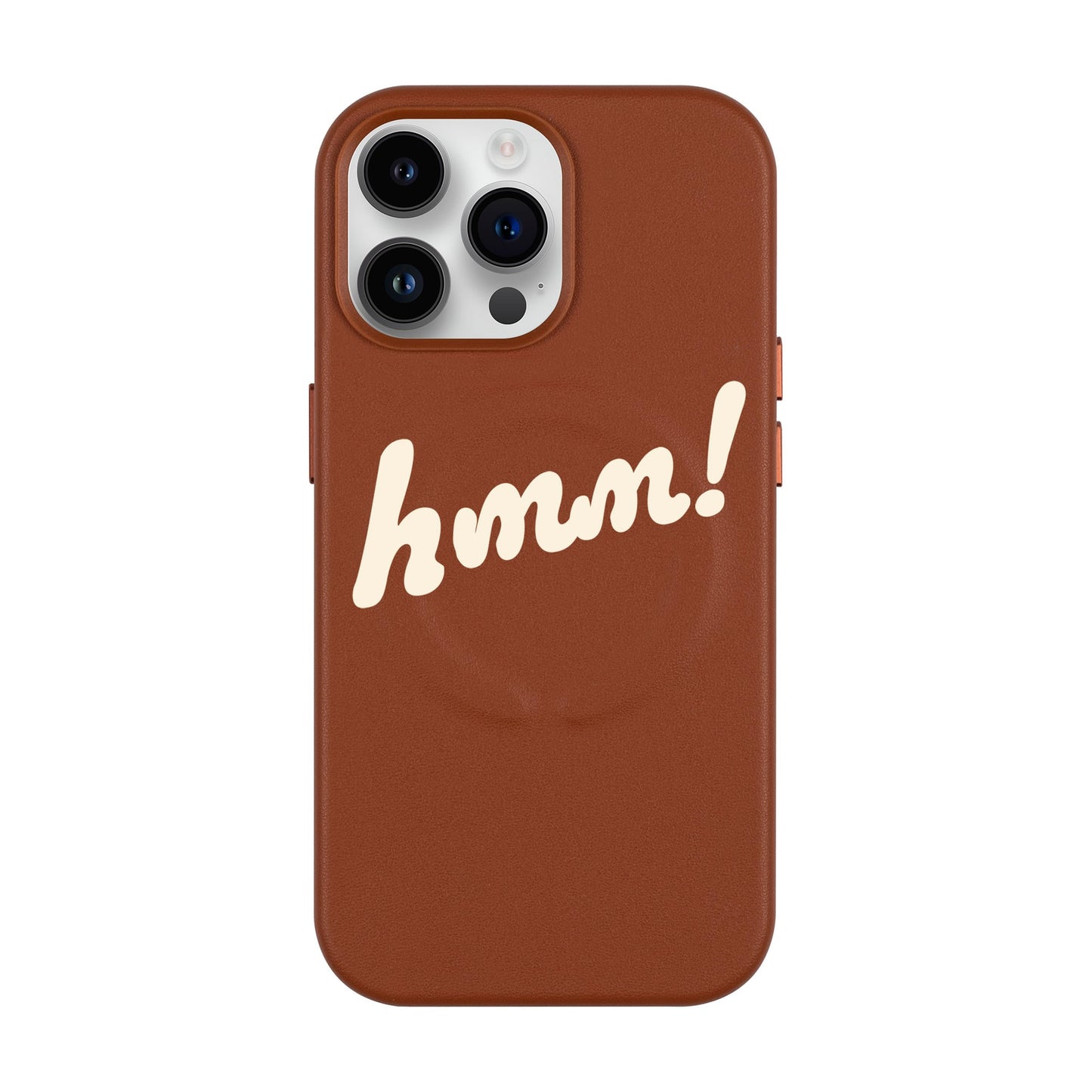 HMM-iPhone 14 Pro Max Leather Kılıf MagSafe Özellikli