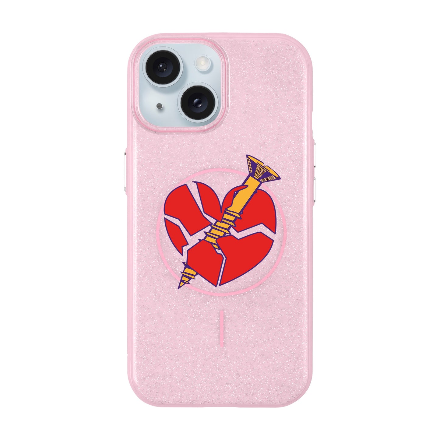 BROKEN HEART-iPhone 15 Plus Radiant Kılıf MagSafe Özellikli