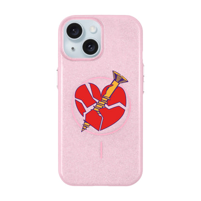 BROKEN HEART-iPhone 15 Plus Radiant Kılıf MagSafe Özellikli