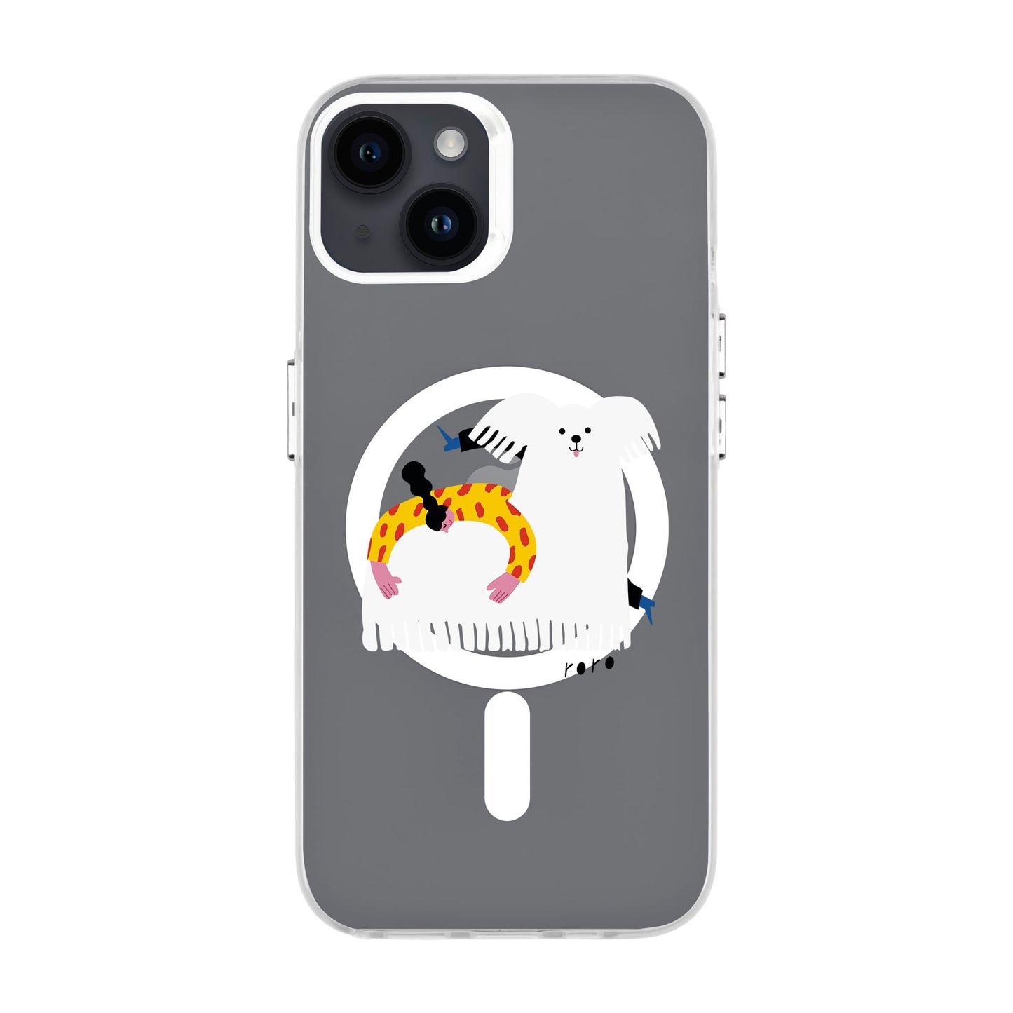 FANCY DOG-iPhone 14 Plus Hold Kılıf MagSafe Özellikli