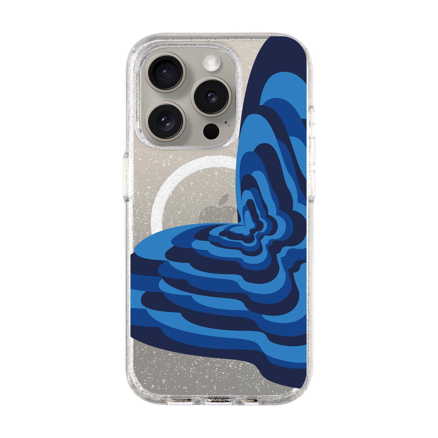 BUTTERFLY-Shiny Kılıf MagSafe Özellikli - iPhone 15 Pro