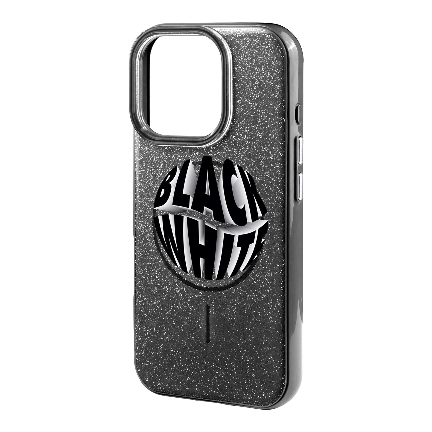 BLACK WHITE-iPhone 16 Pro Max Radiant Kılıf MagSafe Özellikli