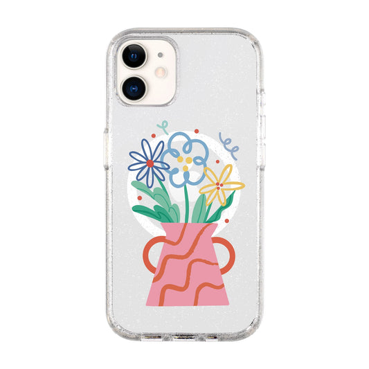 PINK VASE-iPhone 11 Shiny Kılıf MagSafe Özellikli
