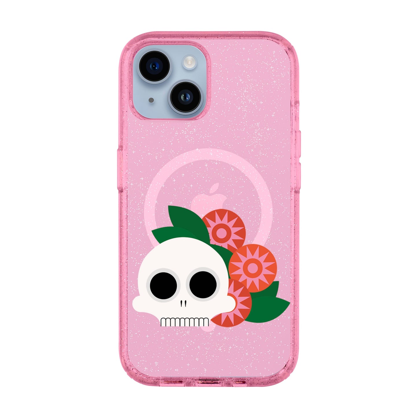 MEMENTO BLOOM-iPhone 14 Shiny Kılıf MagSafe Özellikli