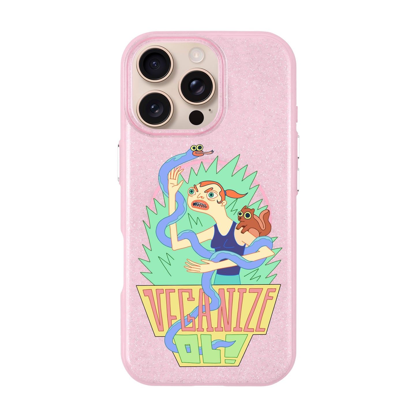 VEGANİZE-iPhone 16 Pro Max Radiant Kılıf MagSafe Özellikli