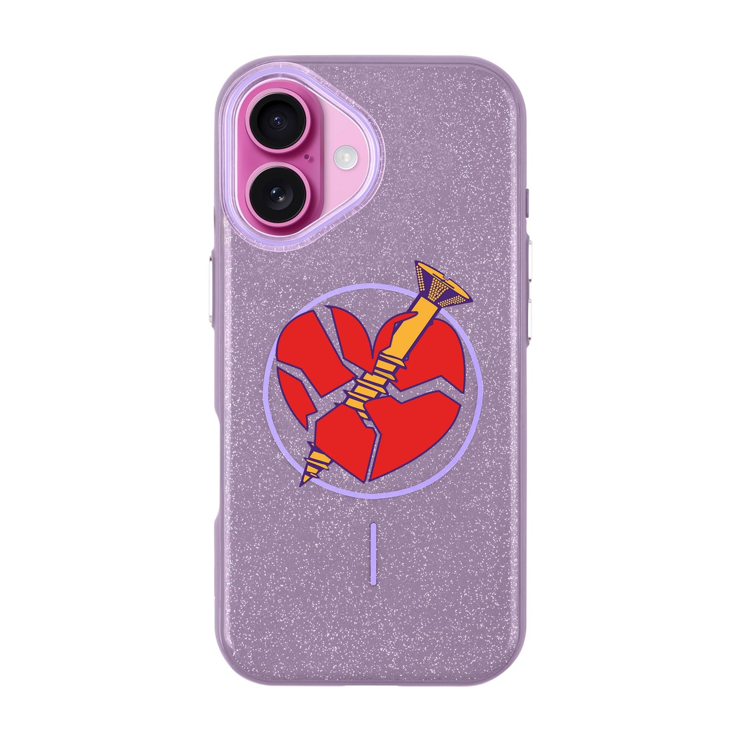 BROKEN HEART-iPhone 16 Plus Radiant Kılıf MagSafe Özellikli