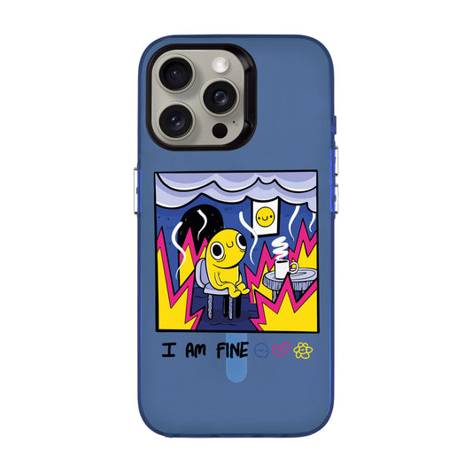 I AM FINE-iPhone 15 Pro Max Hold Kılıf MagSafe Özellikli
