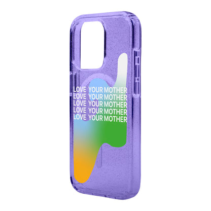 LOVE YOUR MOTHER-iPhone 15 Pro Max Shiny Kılıf MagSafe Özellikli