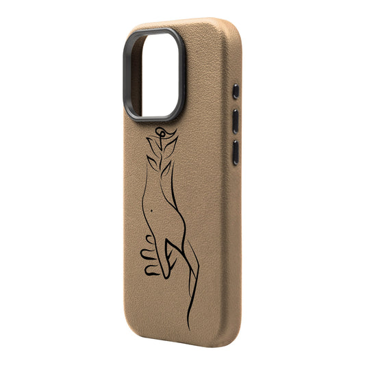 TOUCH-iPhone 16 Pro Leather Premium Kılıf MagSafe Özellikli