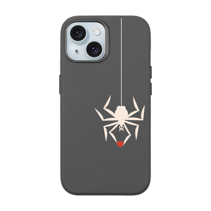 TISSERAND DE LA GRAVITÉ-iPhone 15 Leather Premium Kılıf MagSafe Özellikli
