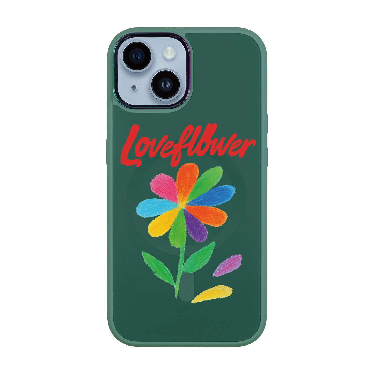 LOVE FLOWER-iPhone 14 Vigor Kılıf MagSafe Özellikli