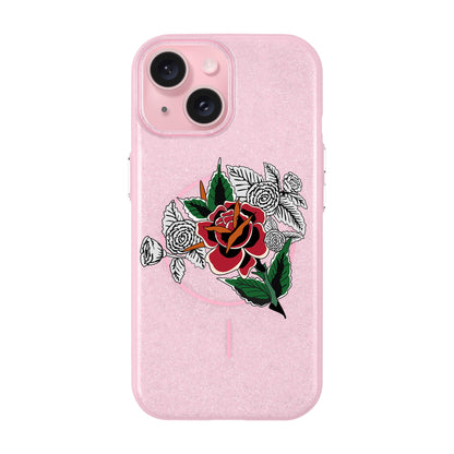 DRY ROSE-Radiant Kılıf MagSafe Özellikli - iPhone 15