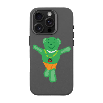 GREEN BEAR-iPhone 16 Pro Leather Premium Kılıf MagSafe Özellikli