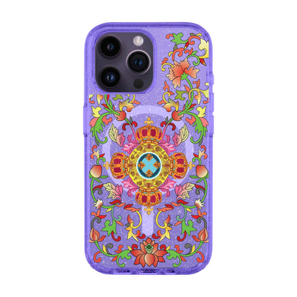 SPIRAL-iPhone 14 Pro Max Shiny Kılıf MagSafe Özellikli