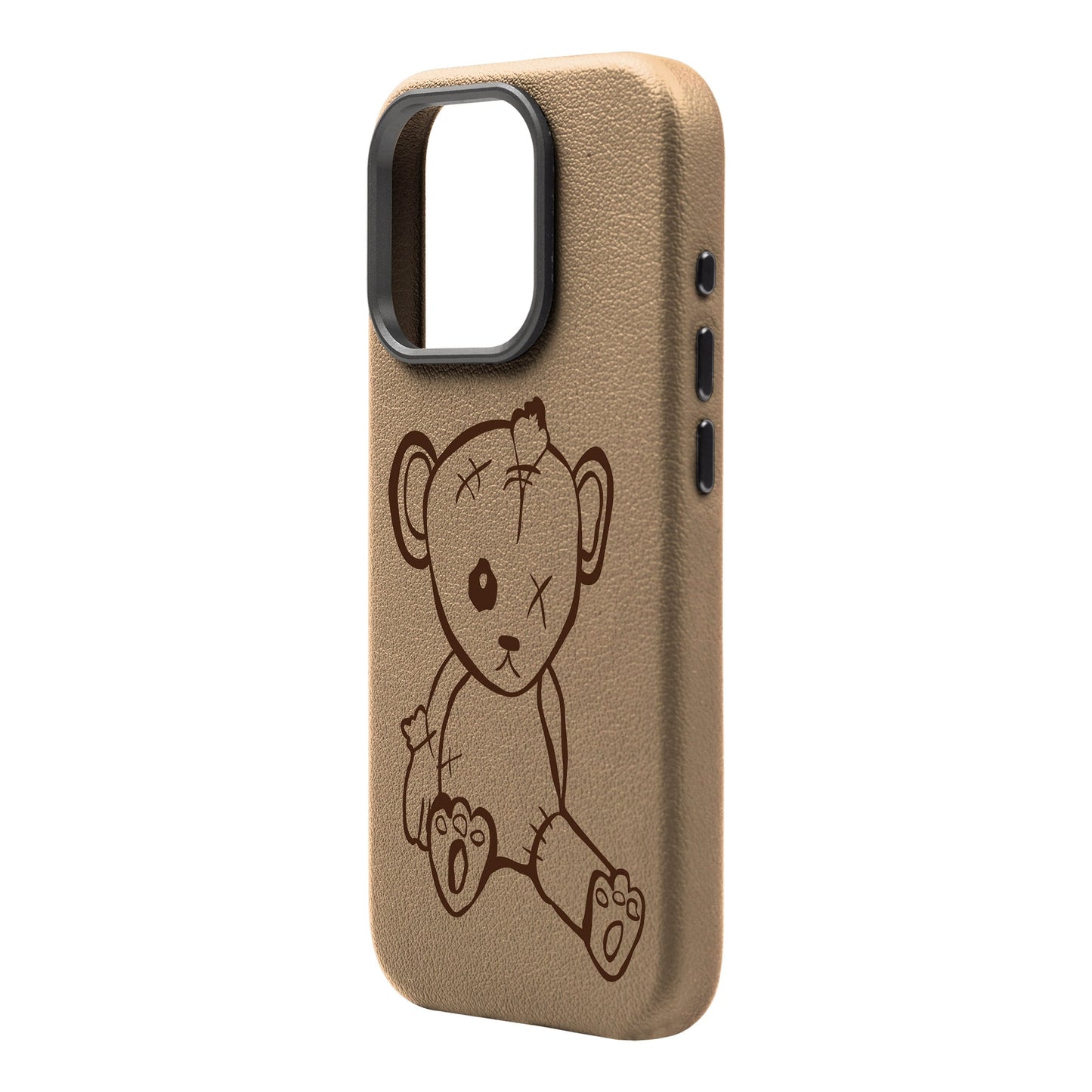 BABY BEAR-iPhone 16 Pro Max Leather Premium Kılıf MagSafe Özellikli
