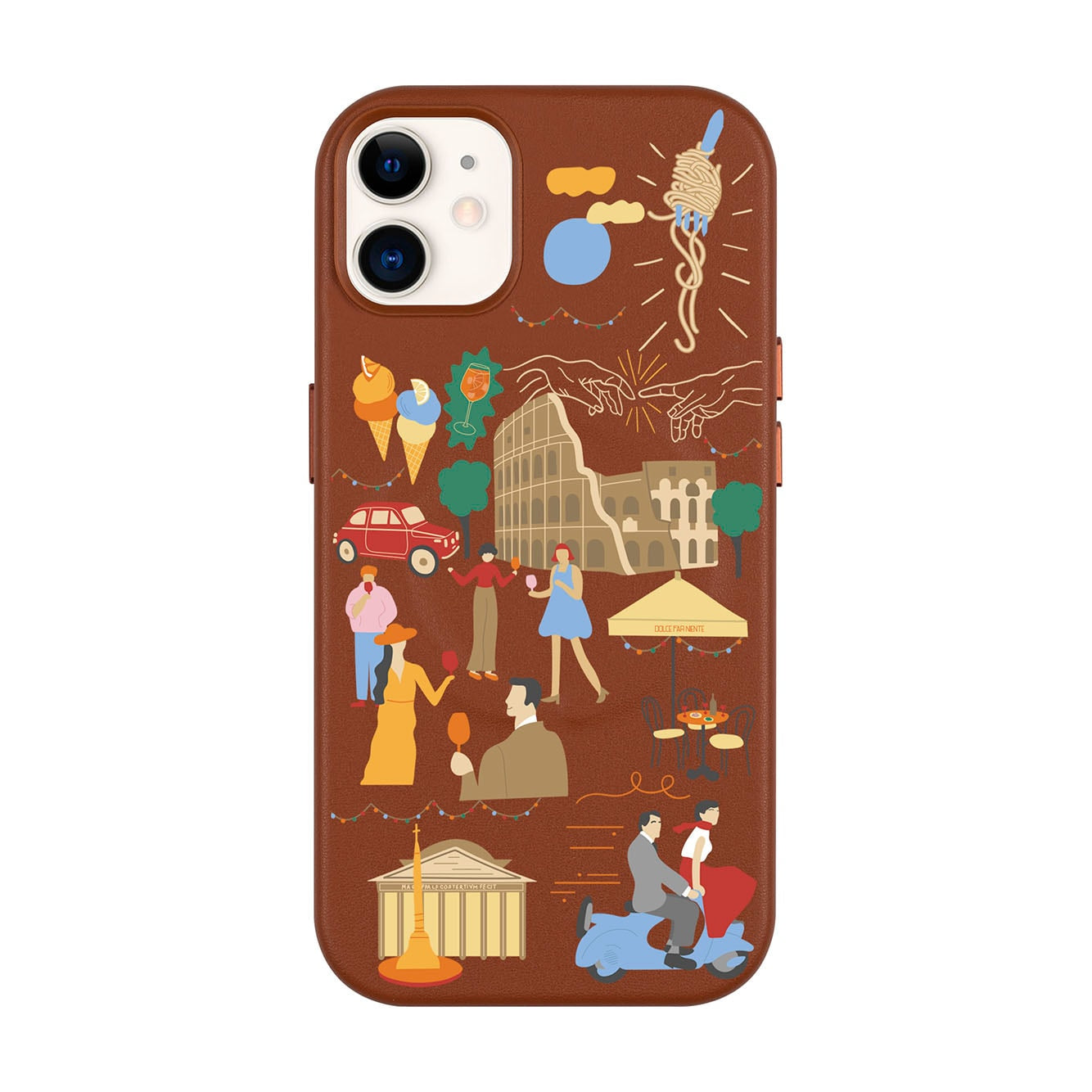 ROMA-Leather Kılıf MagSafe Özellikli - iPhone 11