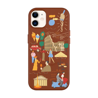 ROMA-Leather Kılıf MagSafe Özellikli - iPhone 11