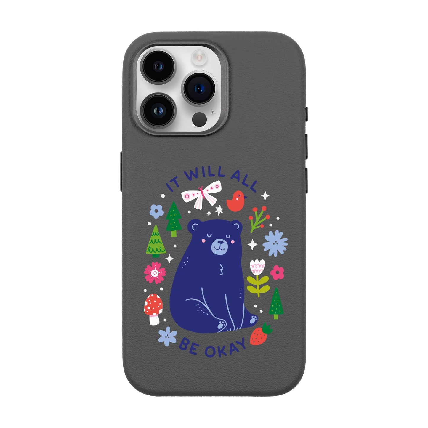 BE OKAY-iPhone 14 Pro Max Leather Premium Kılıf MagSafe Özellikli