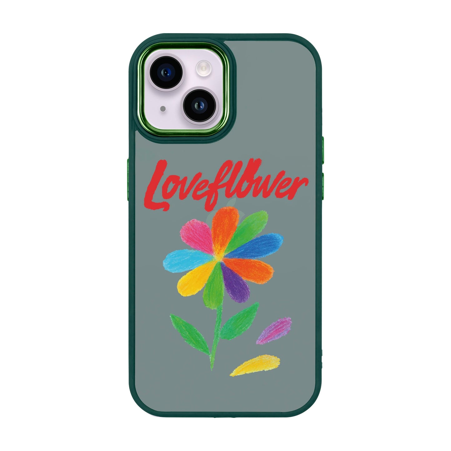 LOVE FLOWER-iPhone 13 Proof Kılıf