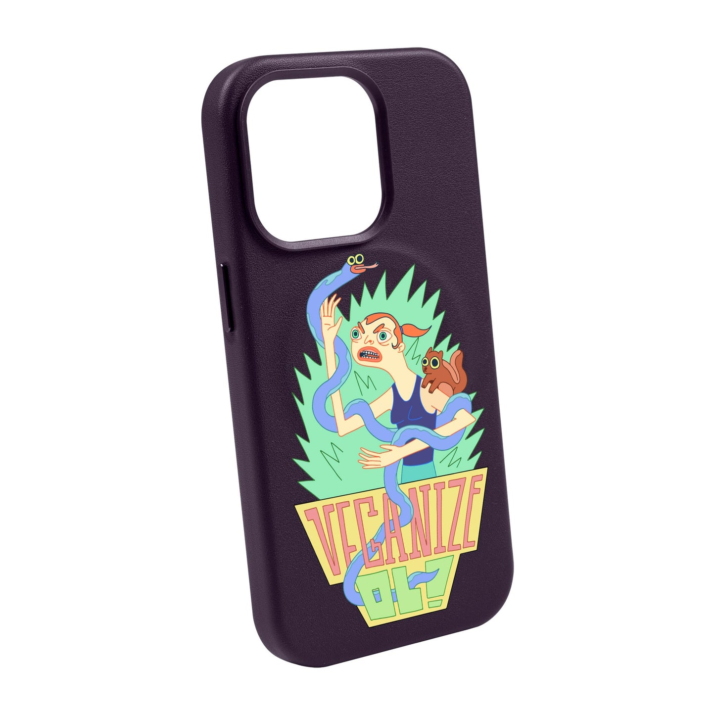 VEGANİZE-Leather Kılıf MagSafe Özellikli - iPhone 13