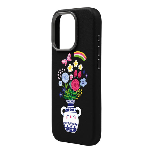 PARTERRE-iPhone 16 Pro Max Leather Premium Kılıf MagSafe Özellikli