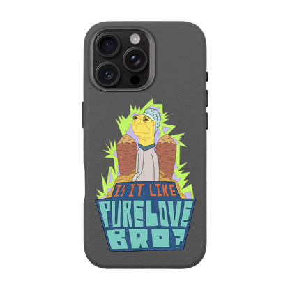 PURE LOVE-iPhone 16 Pro Max Leather Premium Kılıf MagSafe Özellikli