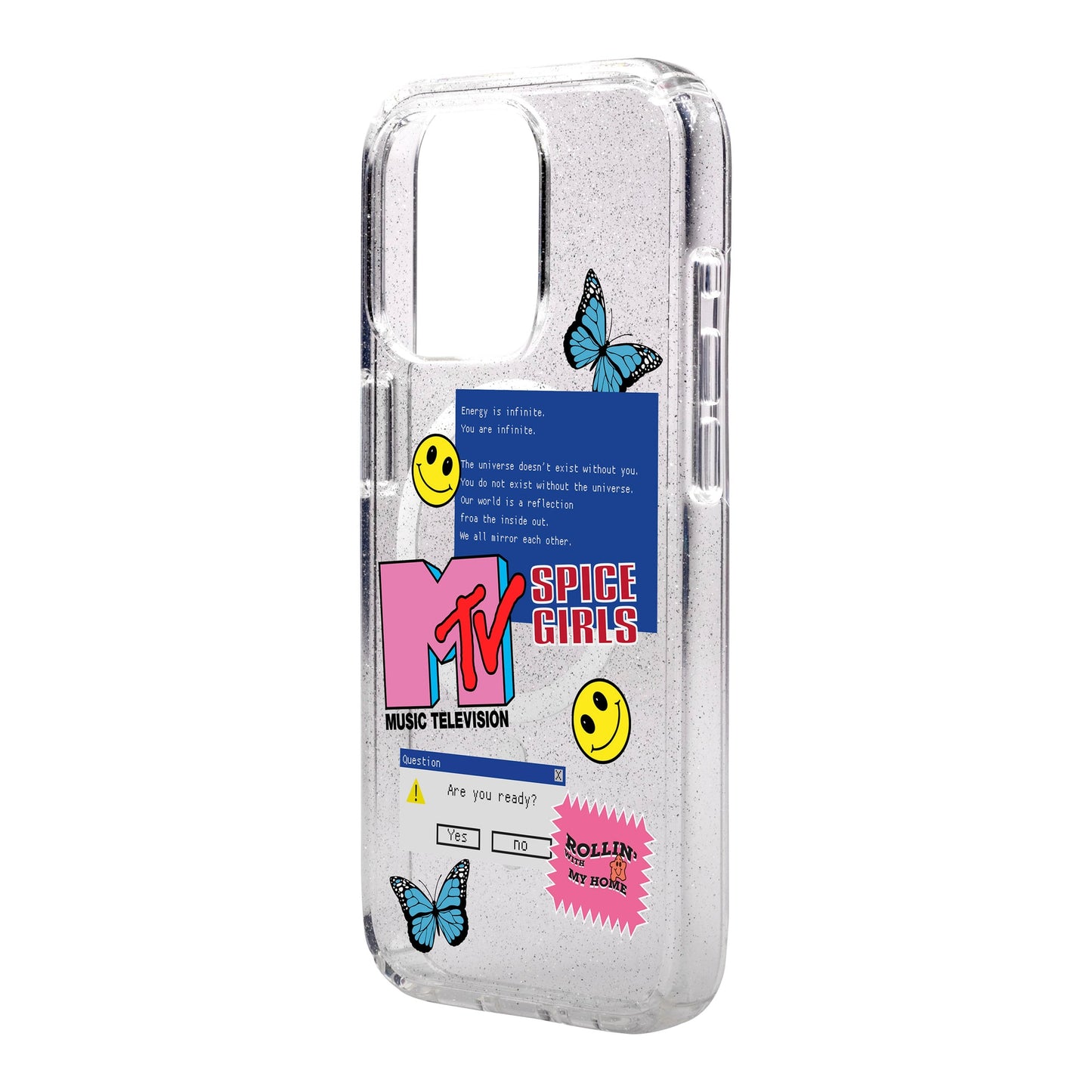 ARE YOU READY-iPhone 15 Pro Max Shiny Kılıf MagSafe Özellikli