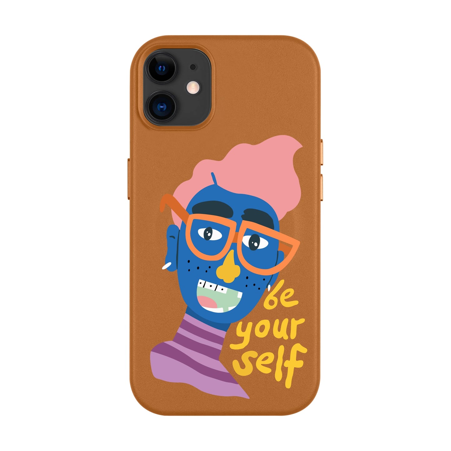 BE YOUR SELF-Leather Kılıf MagSafe Özellikli - iPhone 11