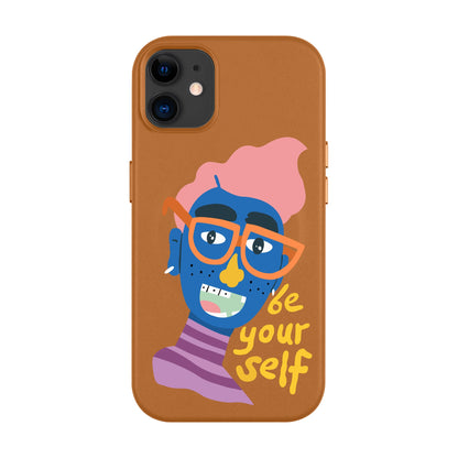 BE YOUR SELF-Leather Kılıf MagSafe Özellikli - iPhone 11