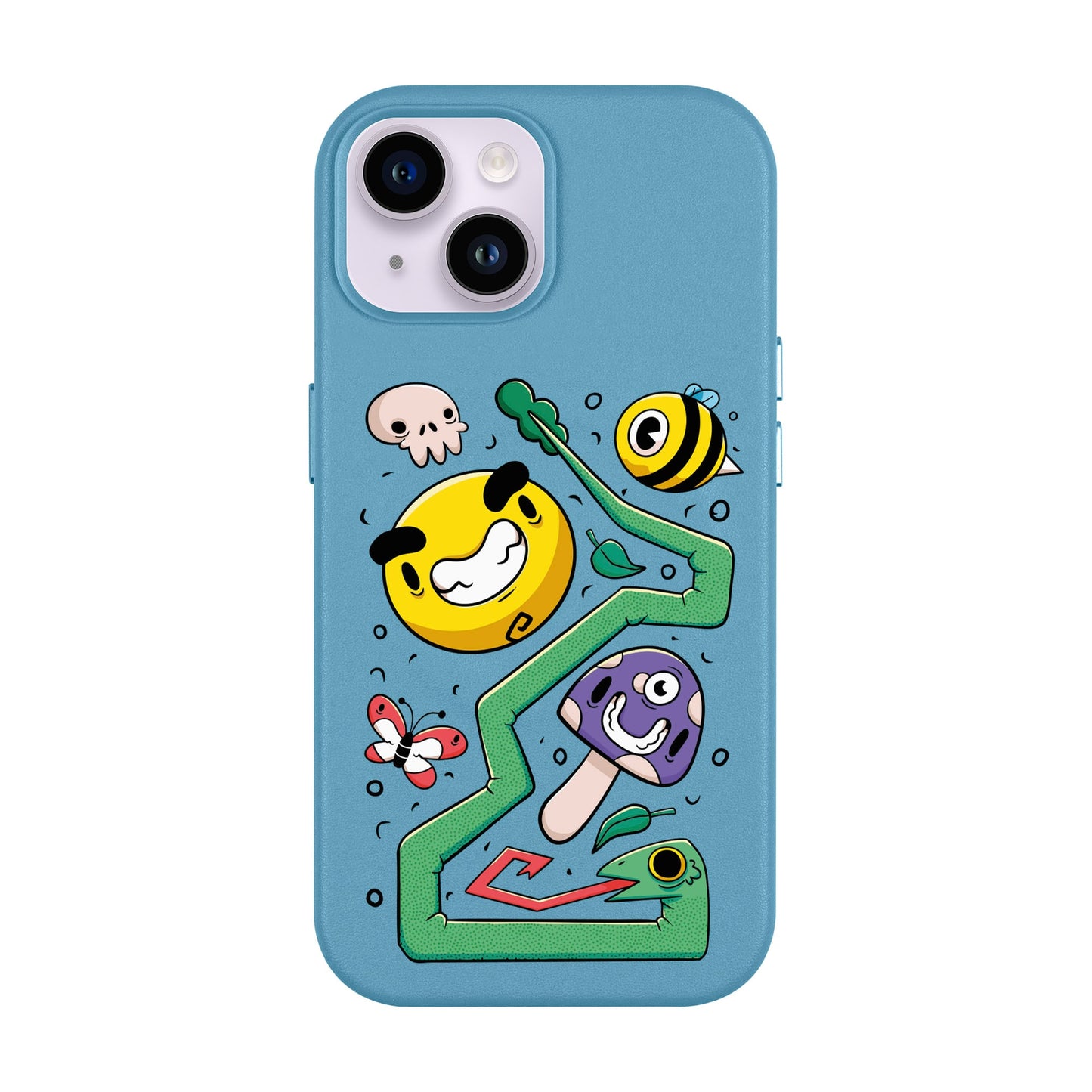 NADUR-Leather Kılıf MagSafe Özellikli - iPhone 13