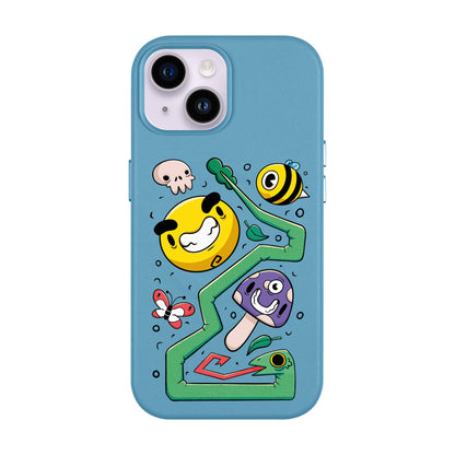 NADUR-Leather Kılıf MagSafe Özellikli - iPhone 13