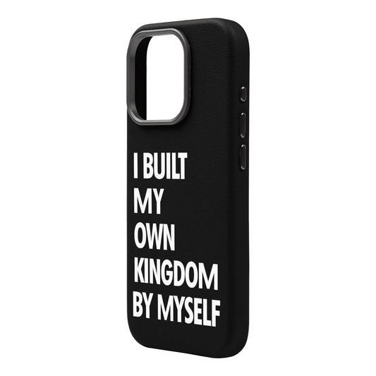 KINGDOM-iPhone 16 Pro Max Leather Premium Kılıf MagSafe Özellikli