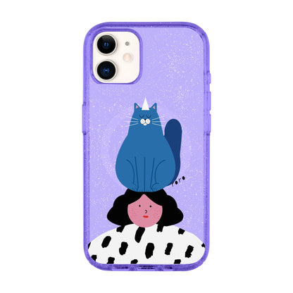 NAUGHTY CAT-iPhone 11 Shiny Kılıf MagSafe Özellikli