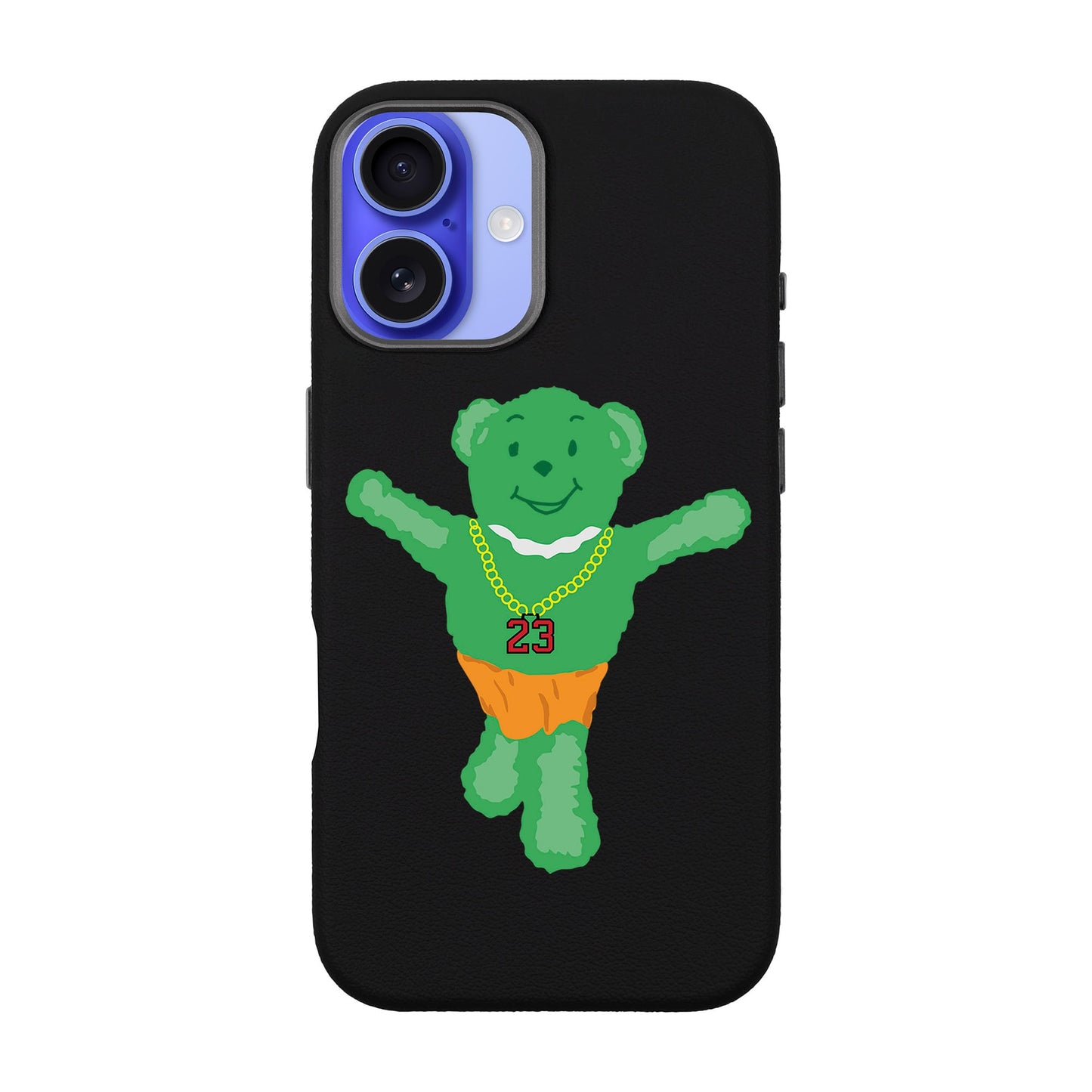 GREEN BEAR-iPhone 16 Plus Leather Premium Kılıf MagSafe Özellikli