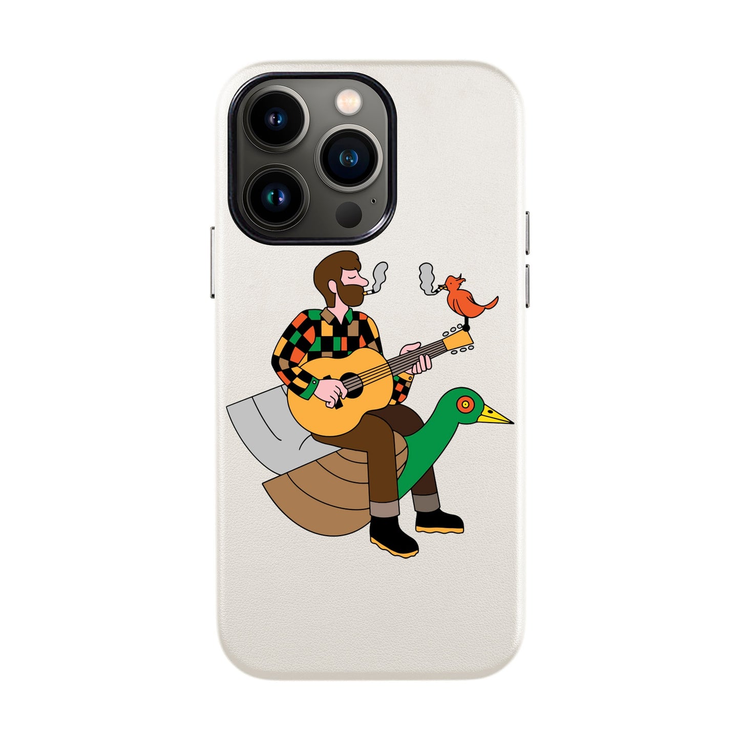 BIRDS OF A FEATHER-iPhone 13 Pro Leather Kılıf